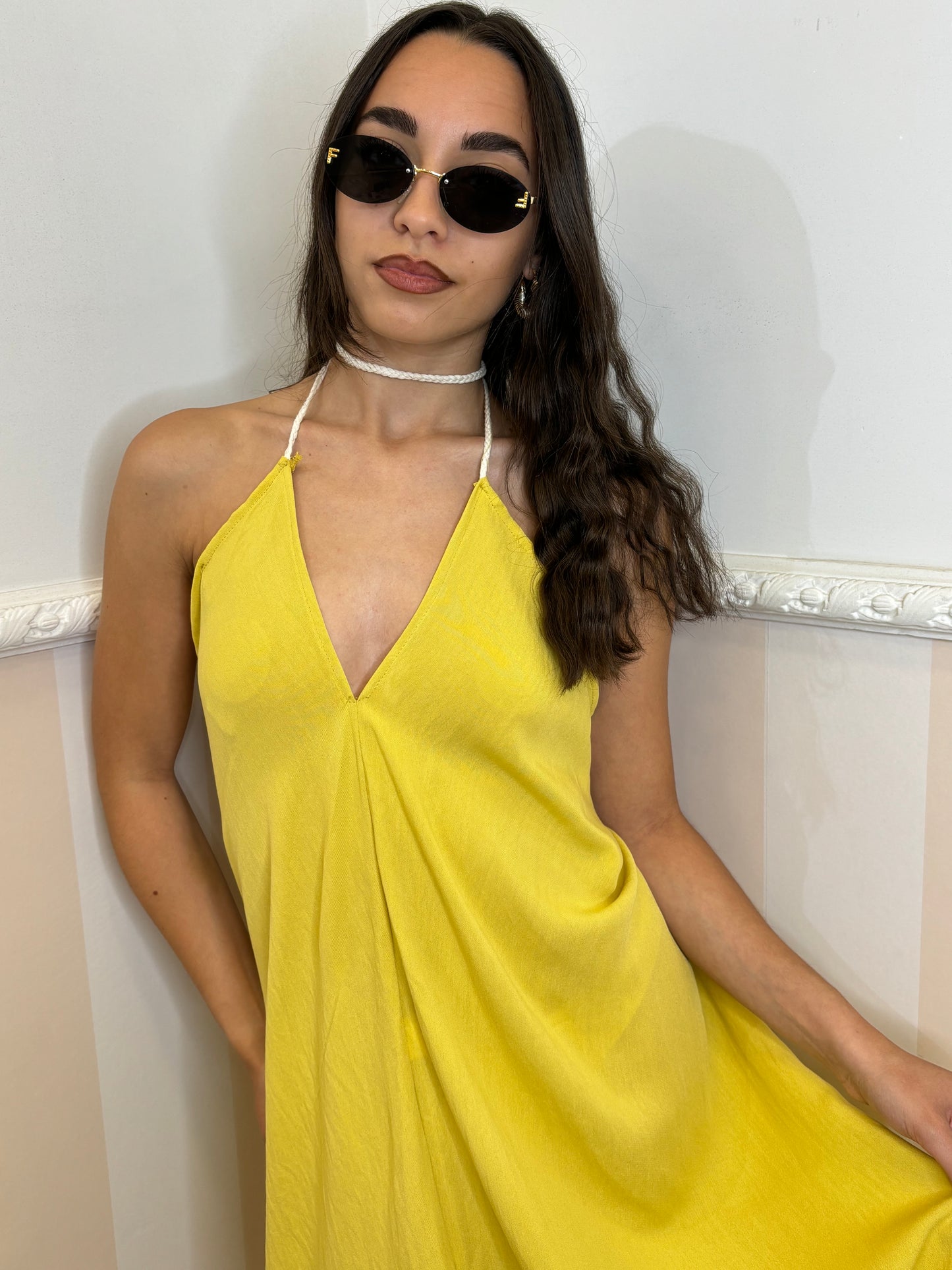 Abito THAY giallo paglino