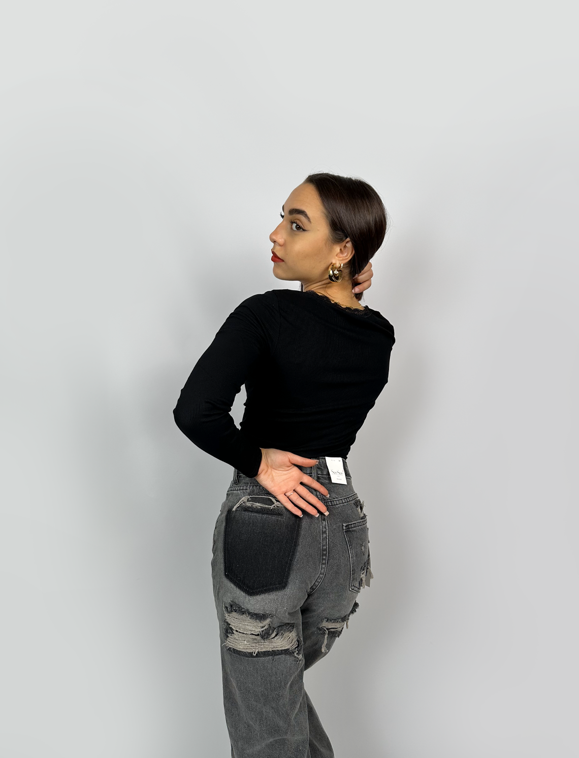 Jeans Strappi