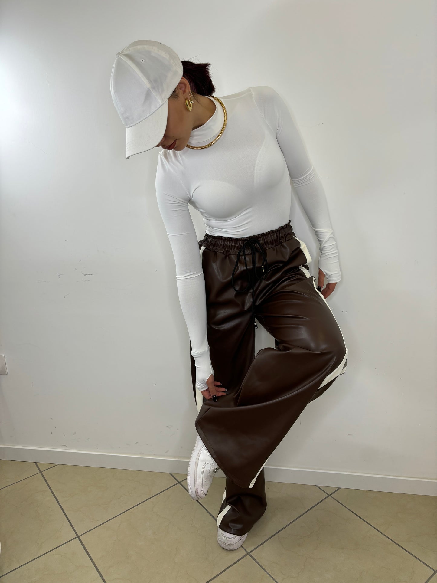 Pantalone COMFY in ecopelle