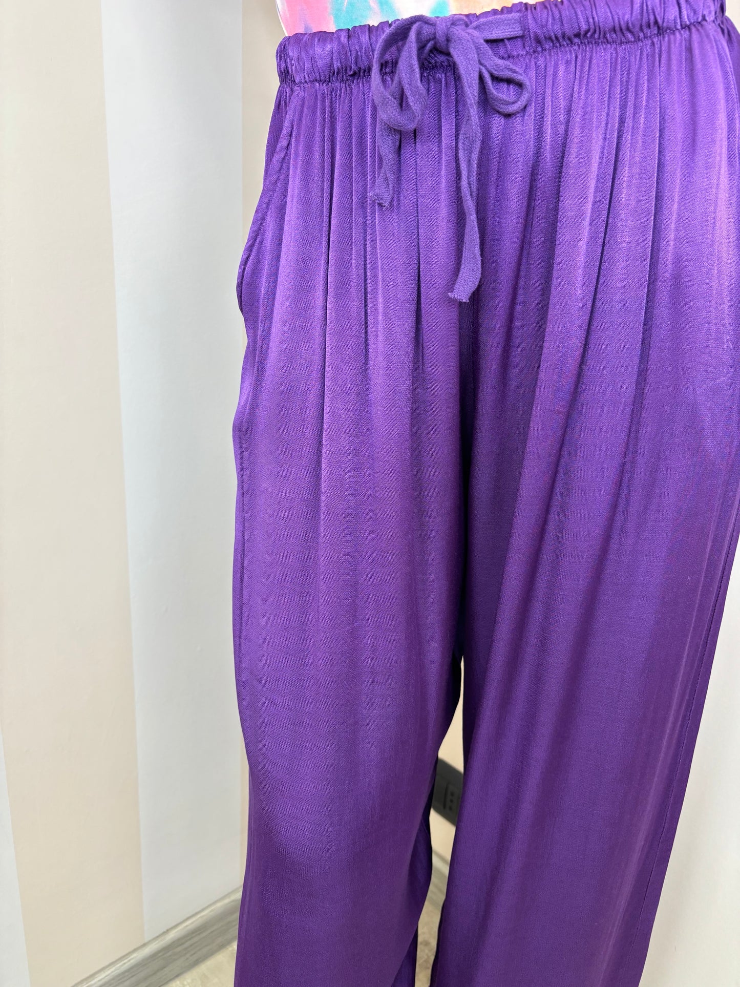 Pantalone Raso Vari Colori