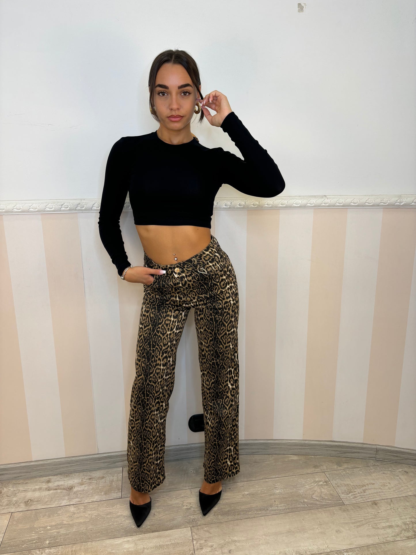 Maglia CROP BASIC vari colori LUMINA