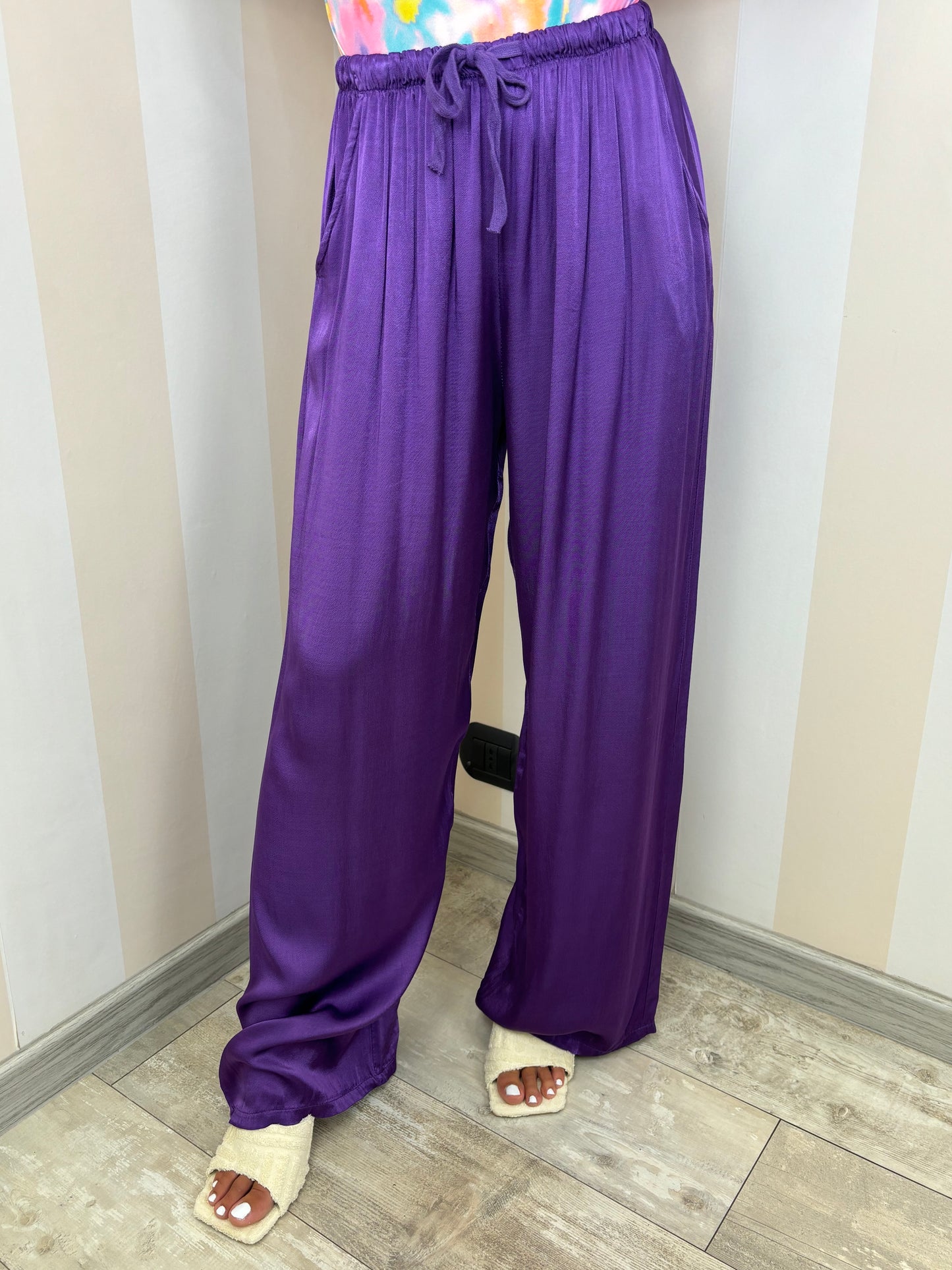 Pantalone Raso Vari Colori