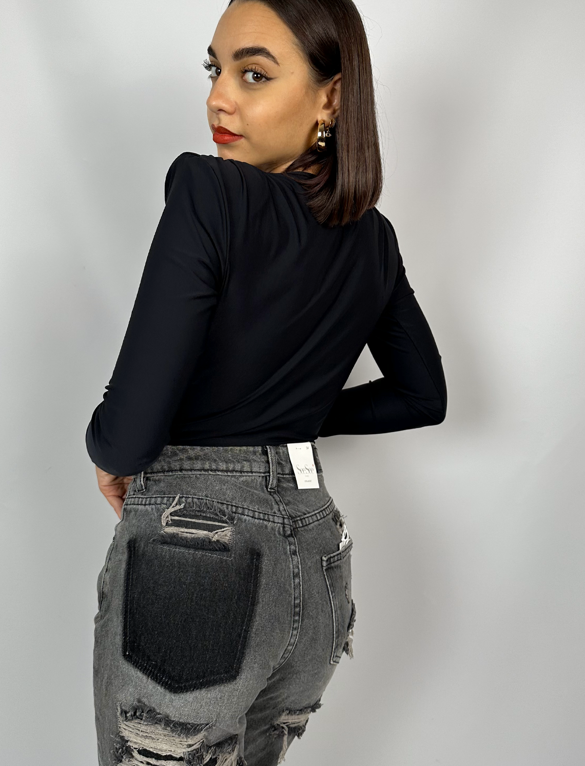 Jeans Strappi