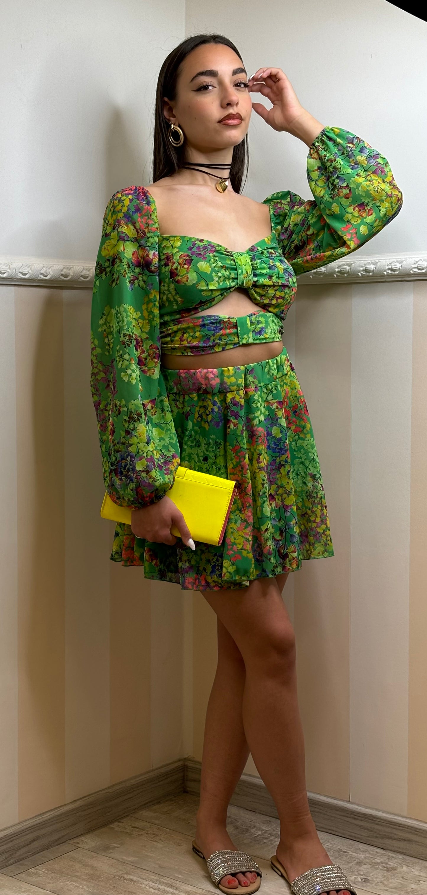 Coordinato Spring Summer verde