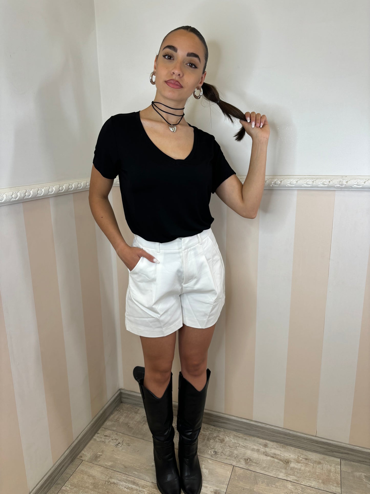 Shirt basic nera
