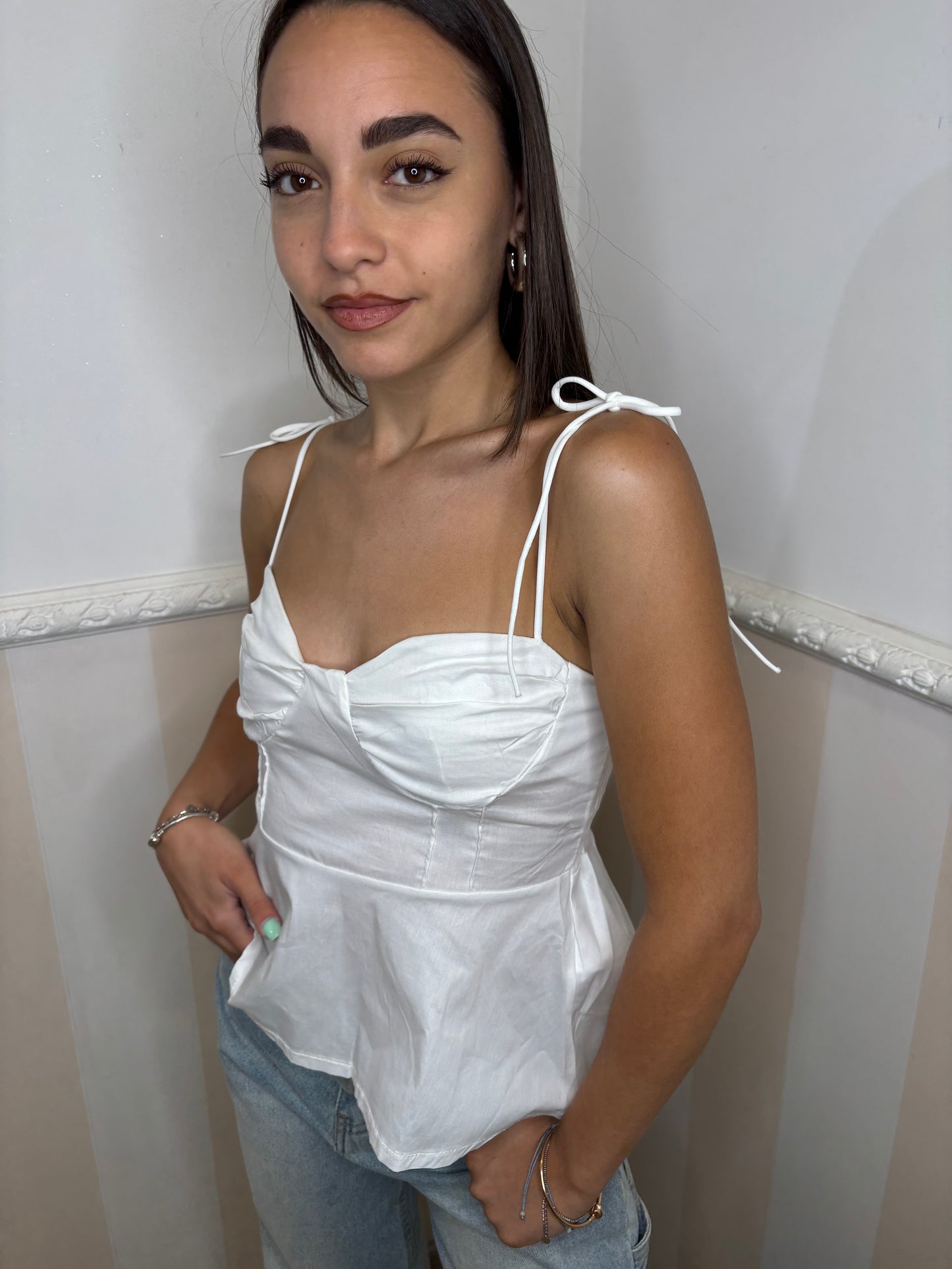 Top polvere bianco