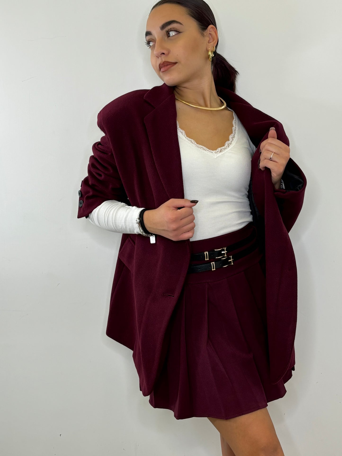 Blazer Coat bourgogne