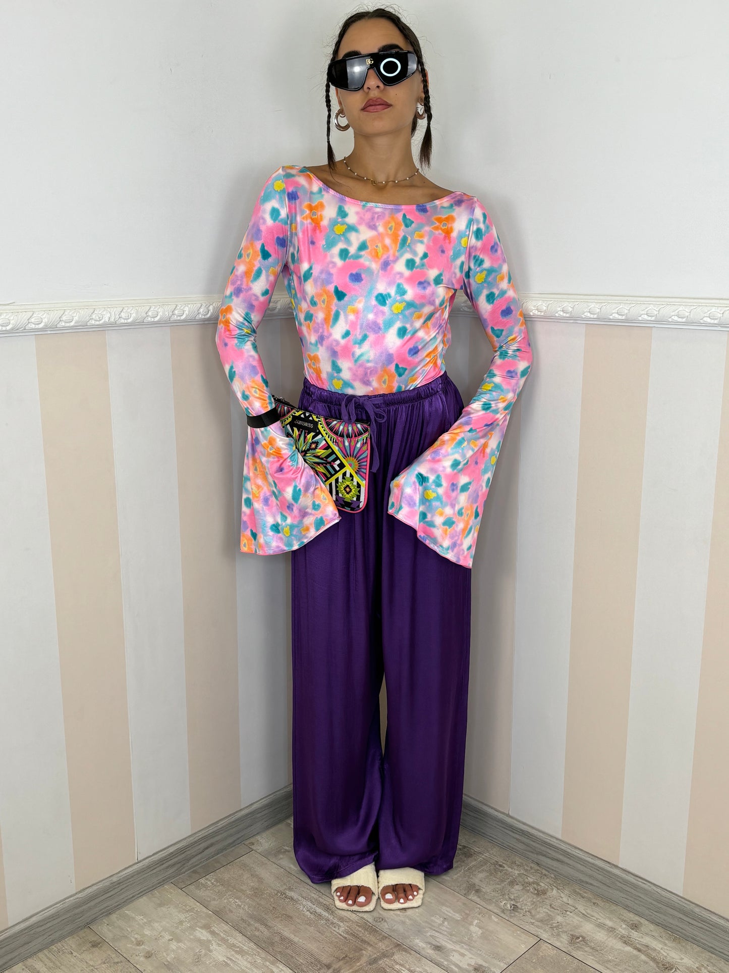 Pantalone Raso Vari Colori