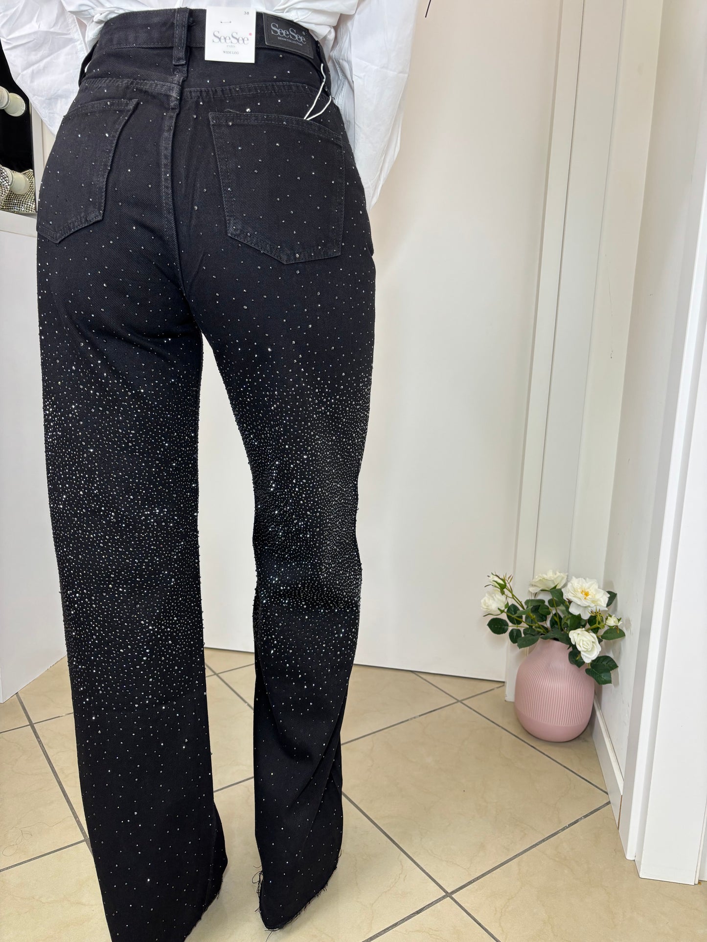Jeans STRASS RAIN