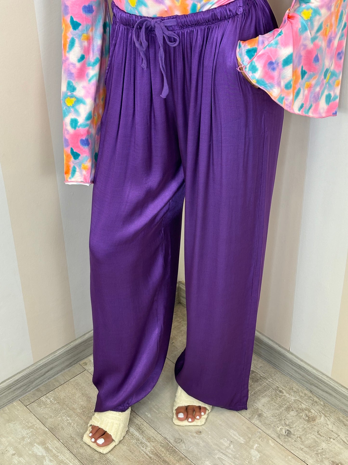 Pantalone Raso Vari Colori