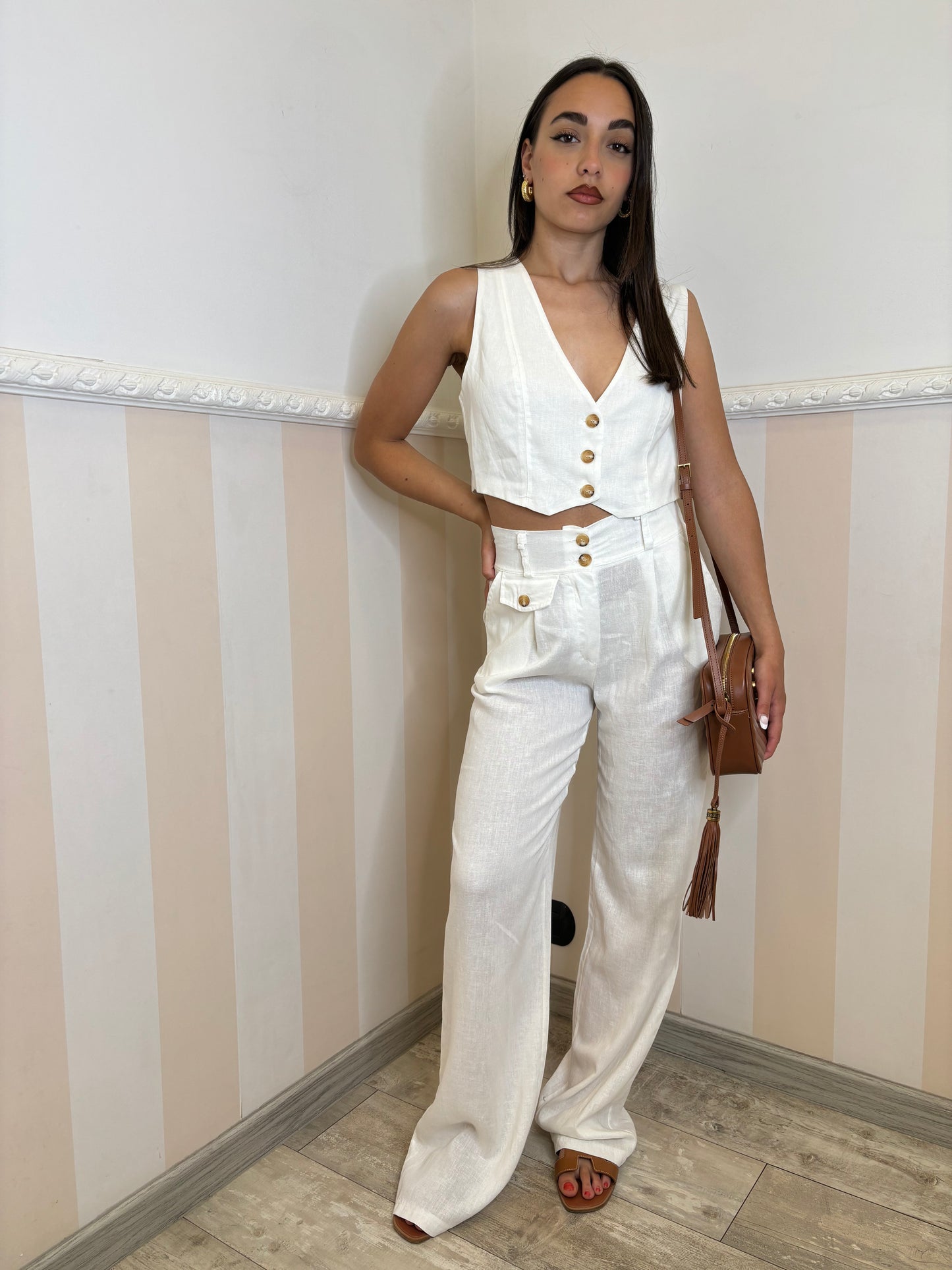 Coordinato Alessia in lino