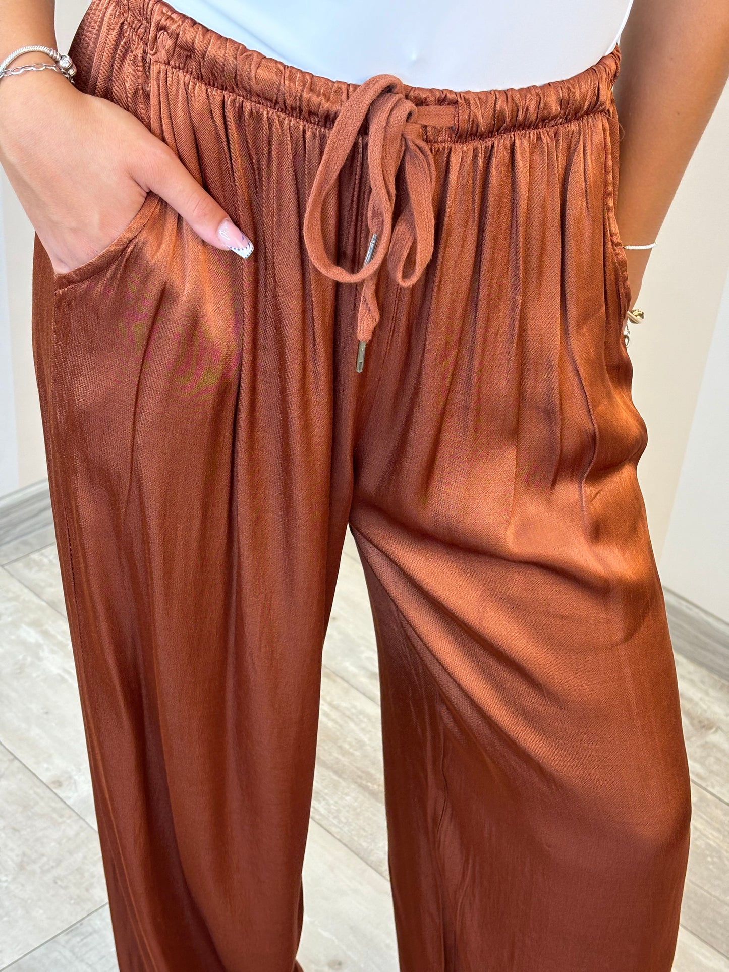 Pantalone Raso Vari Colori