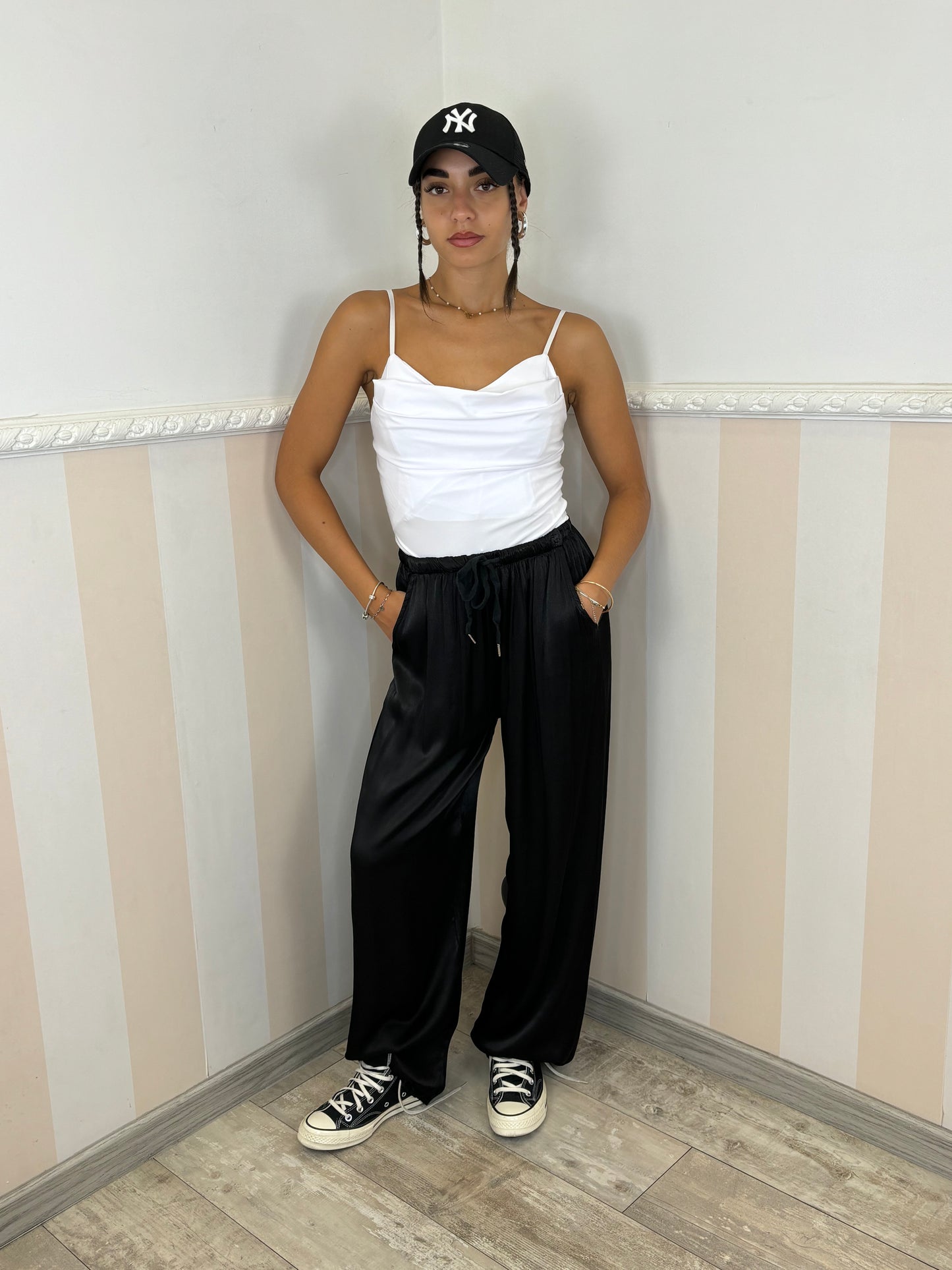 Pantalone Raso Vari Colori