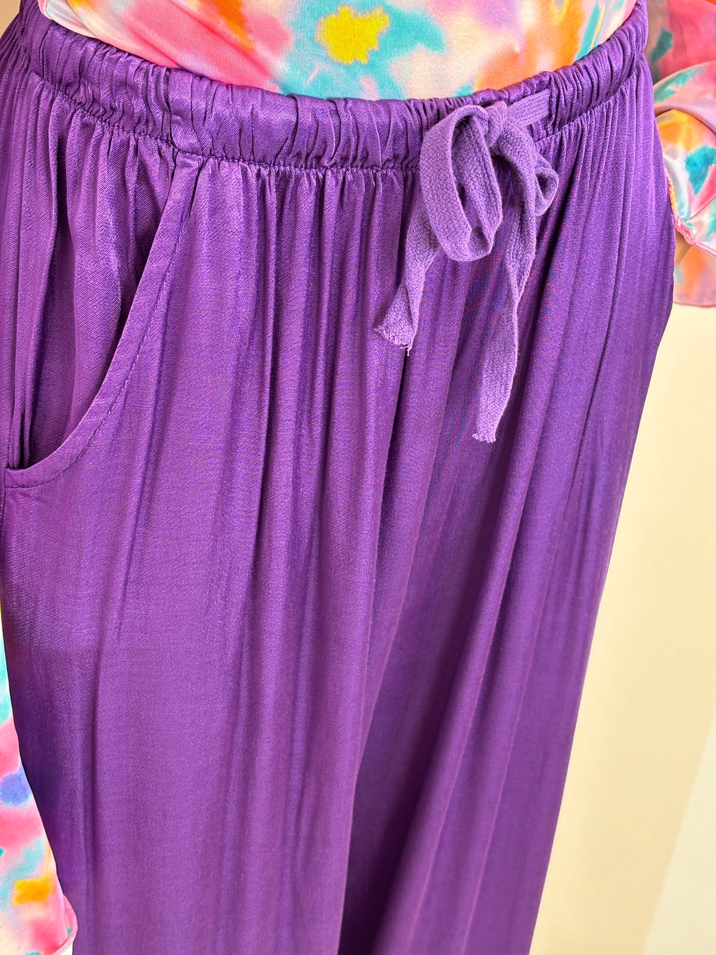 Pantalone Raso Vari Colori