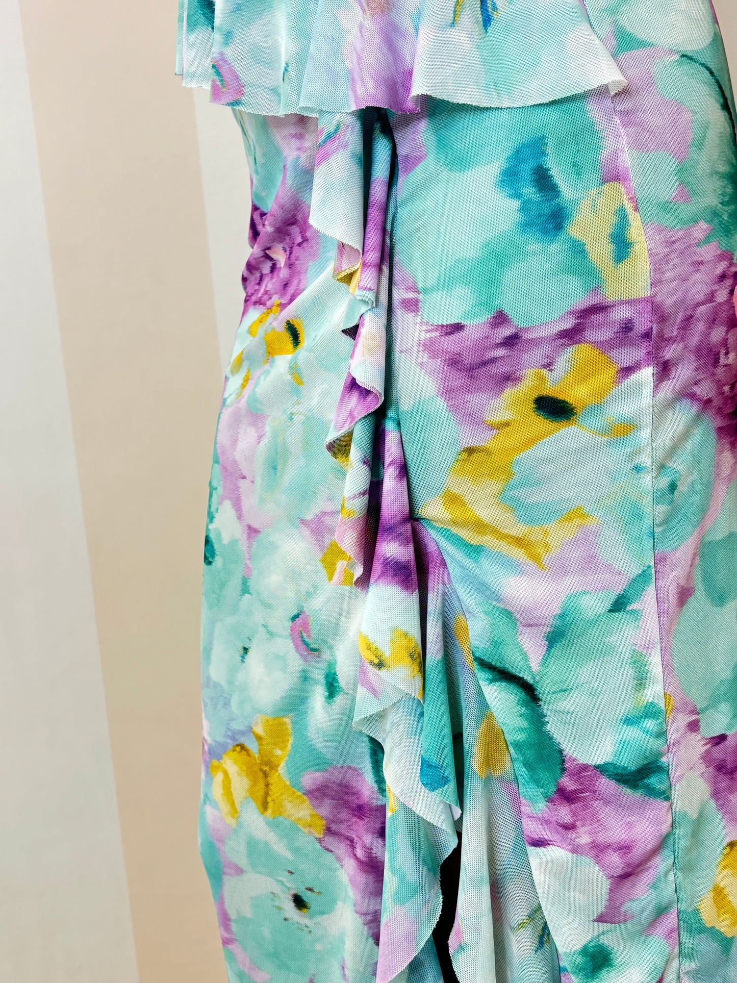 Vestito Hawaii fantasia verde