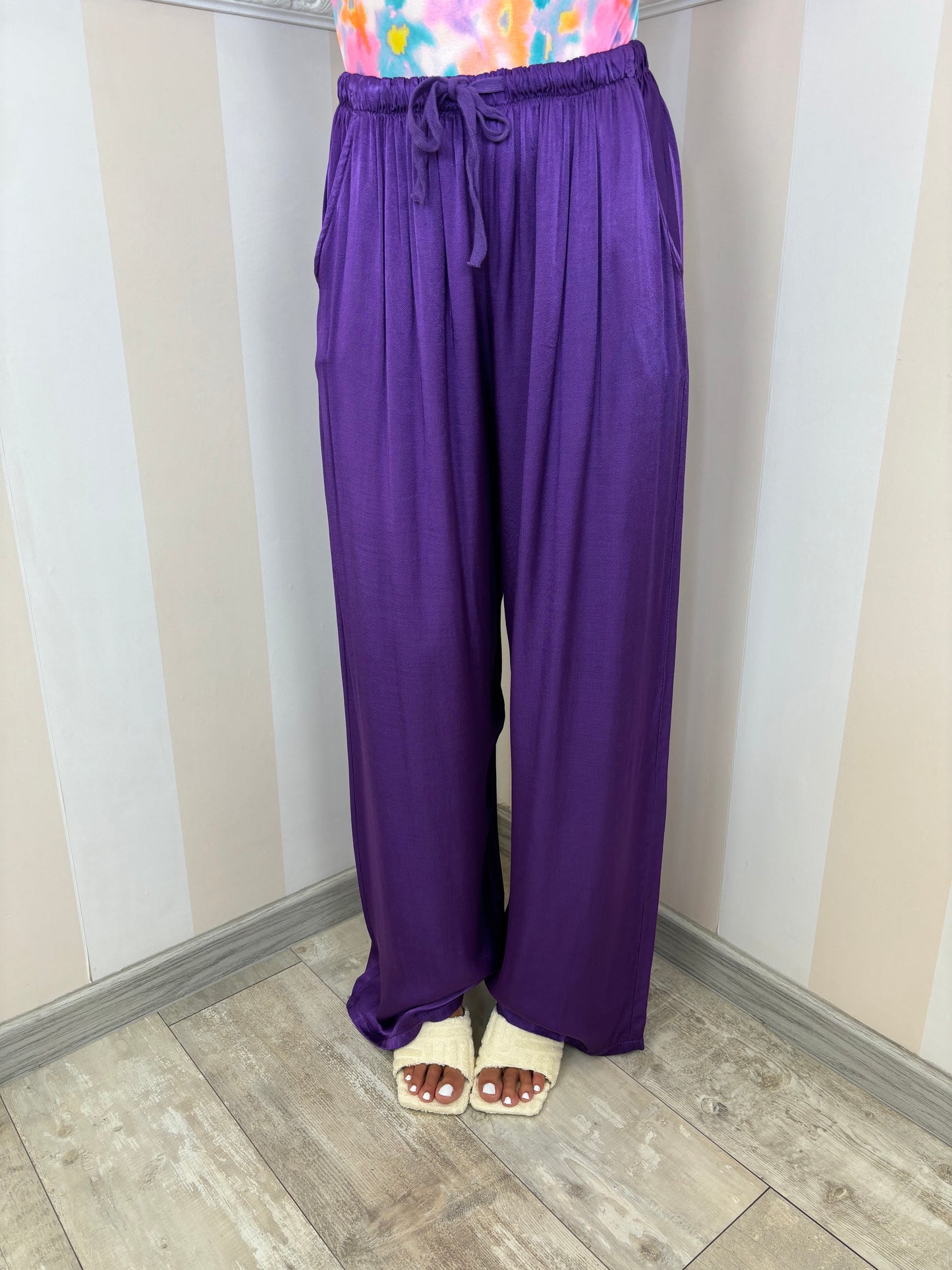 Pantalone Raso Vari Colori
