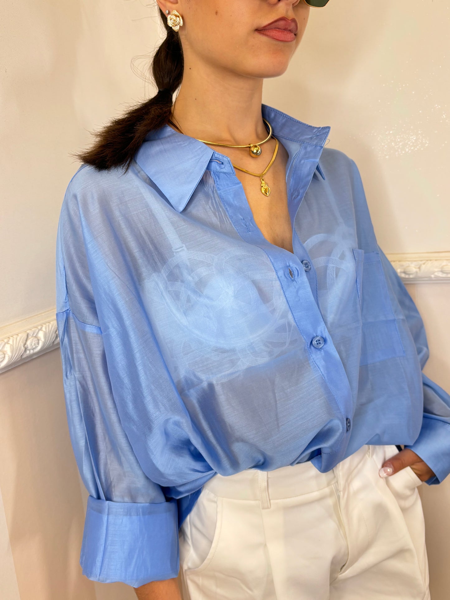 Camicia Chic azzurra