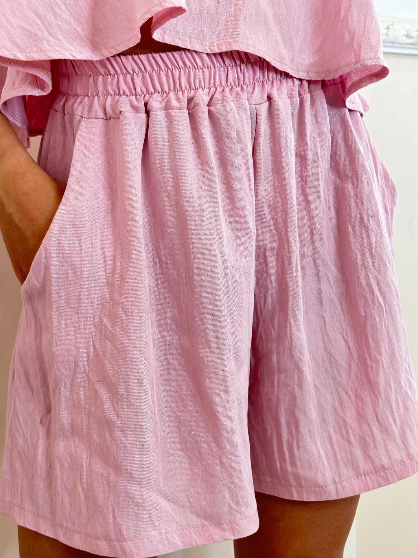 Coordinato Kesia rosa cipria