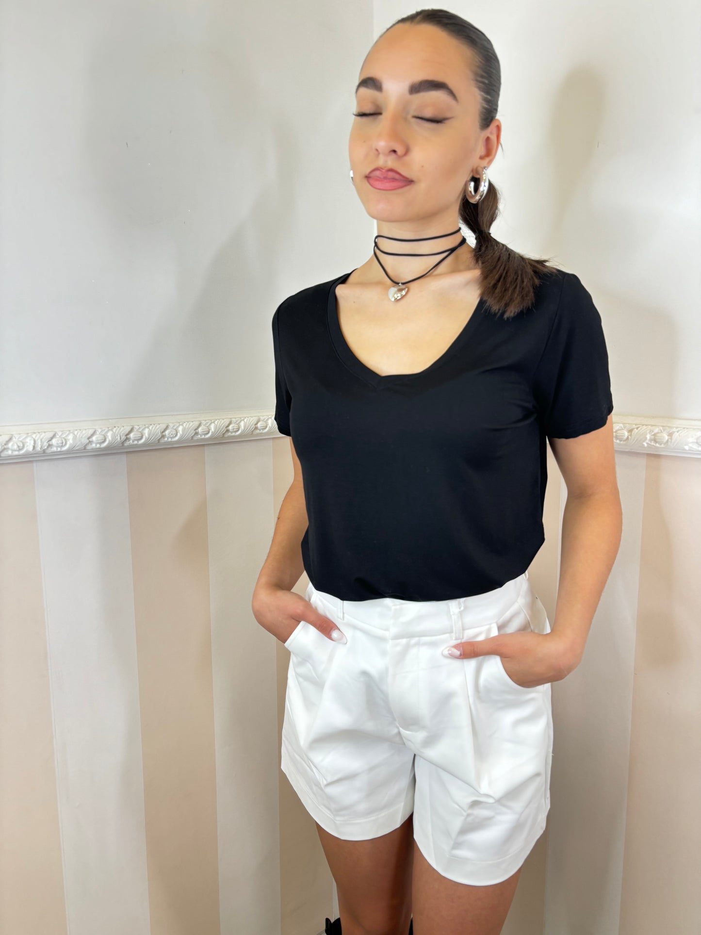 Shirt basic nera