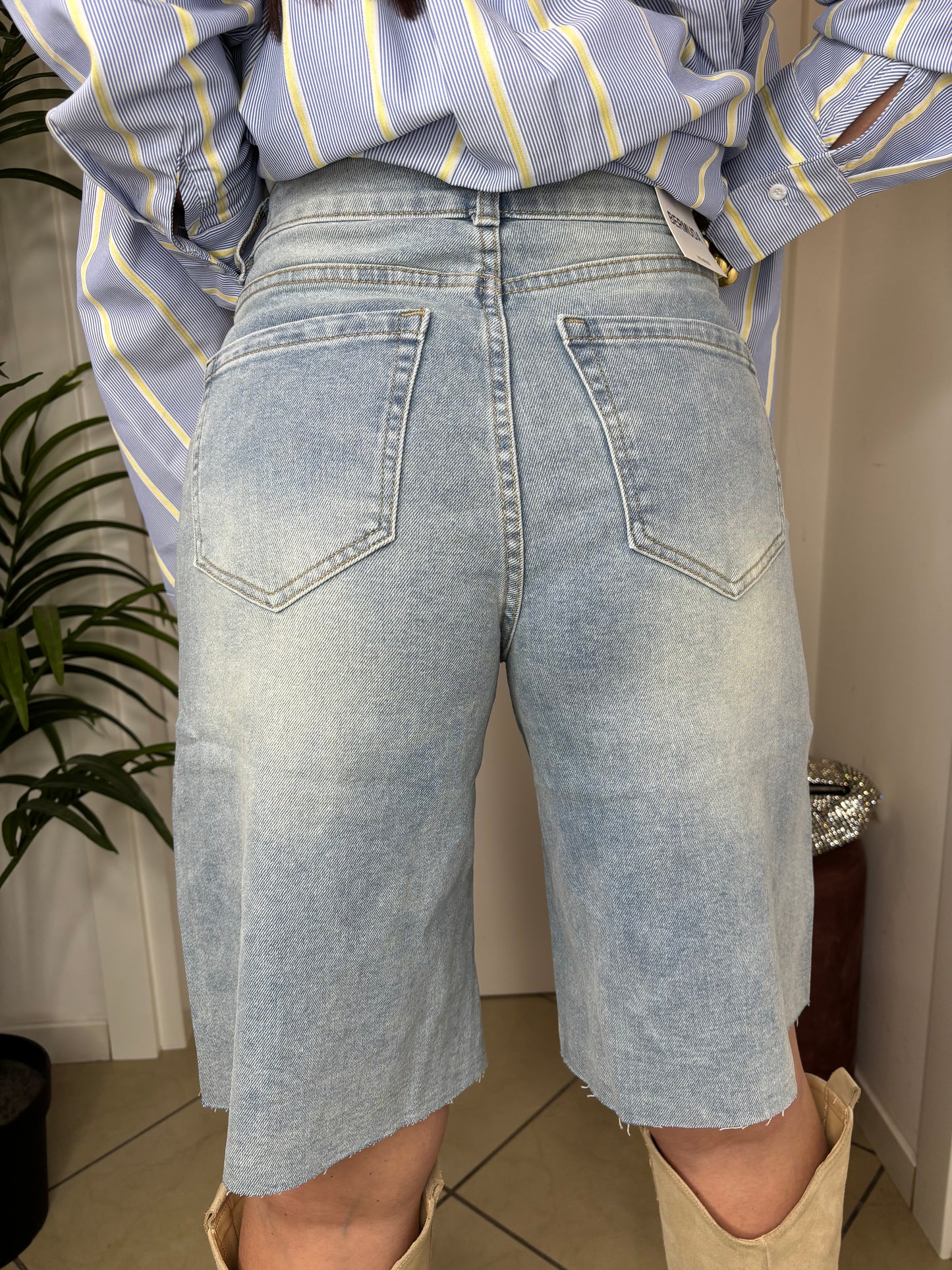 Bermuda jeans SABBIATO