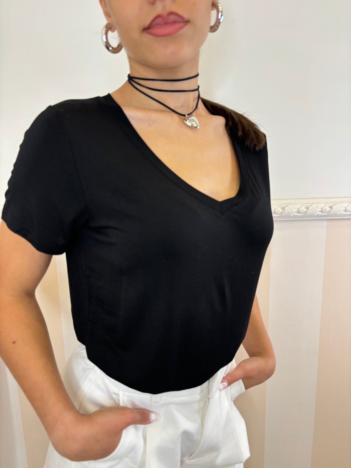 Shirt basic nera