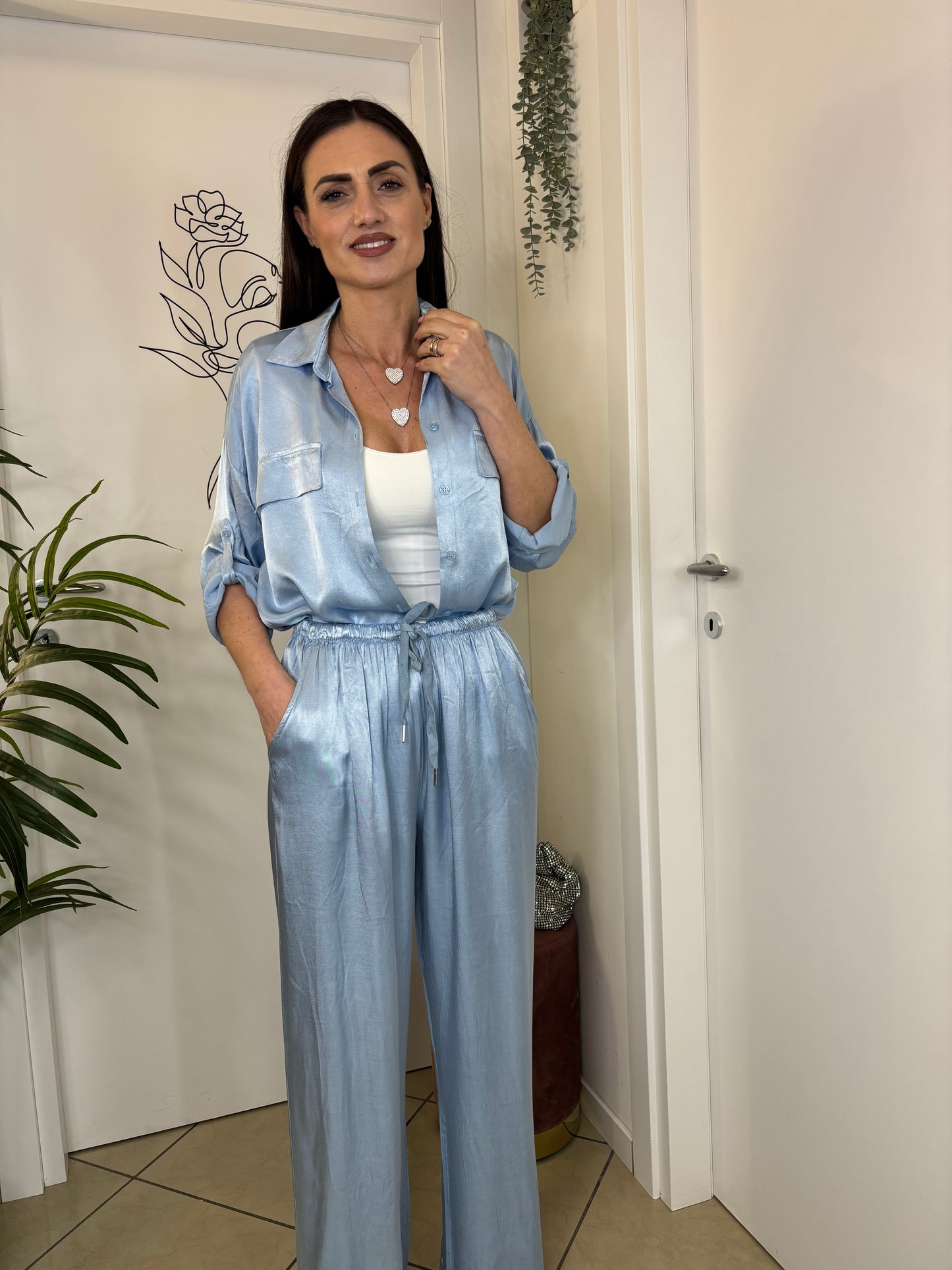 Pantalone SATIN in vari colori