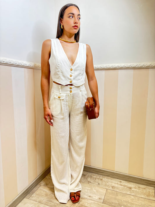 Coordinato Alessia in lino
