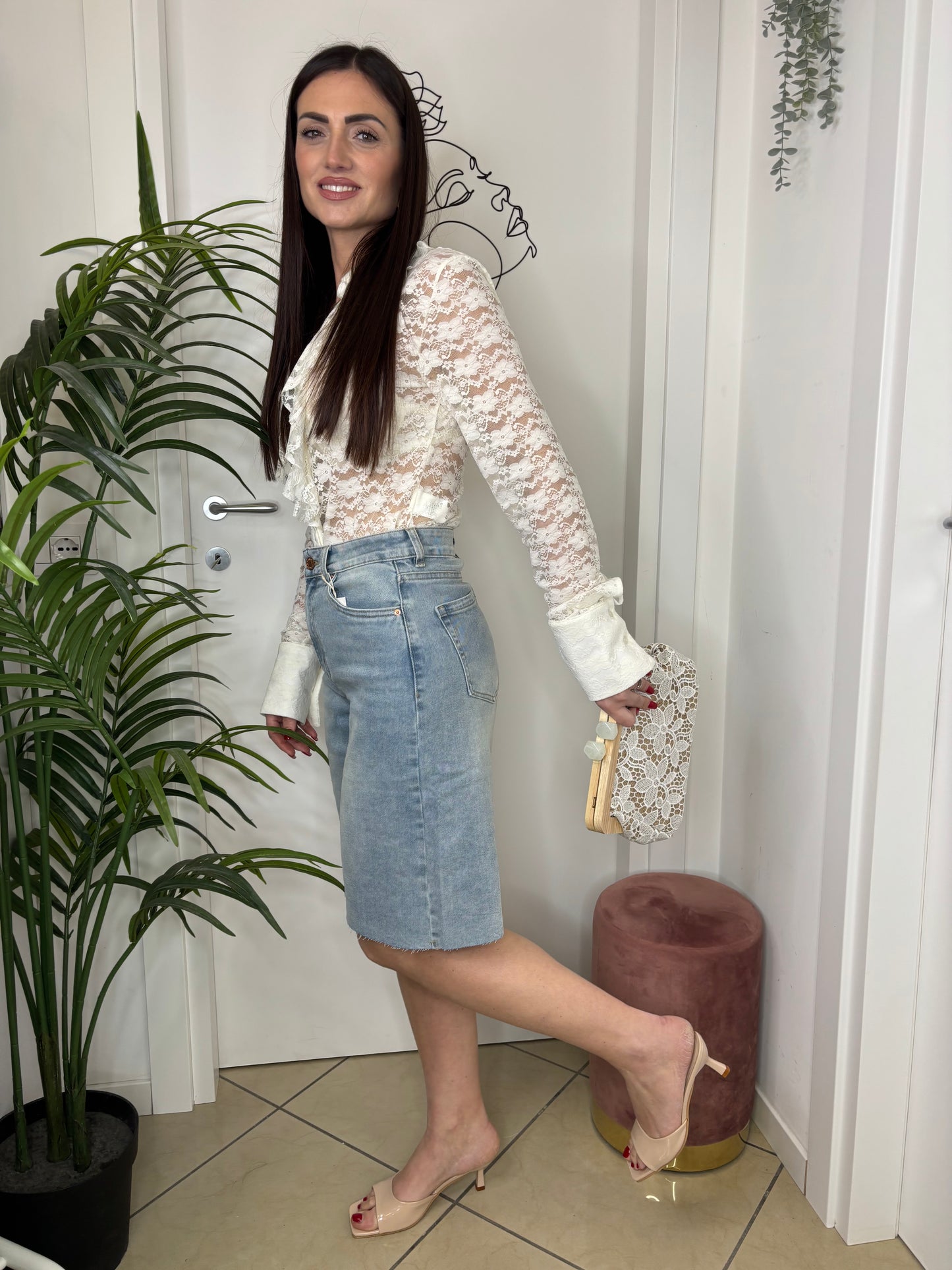 Bermuda jeans SABBIATO