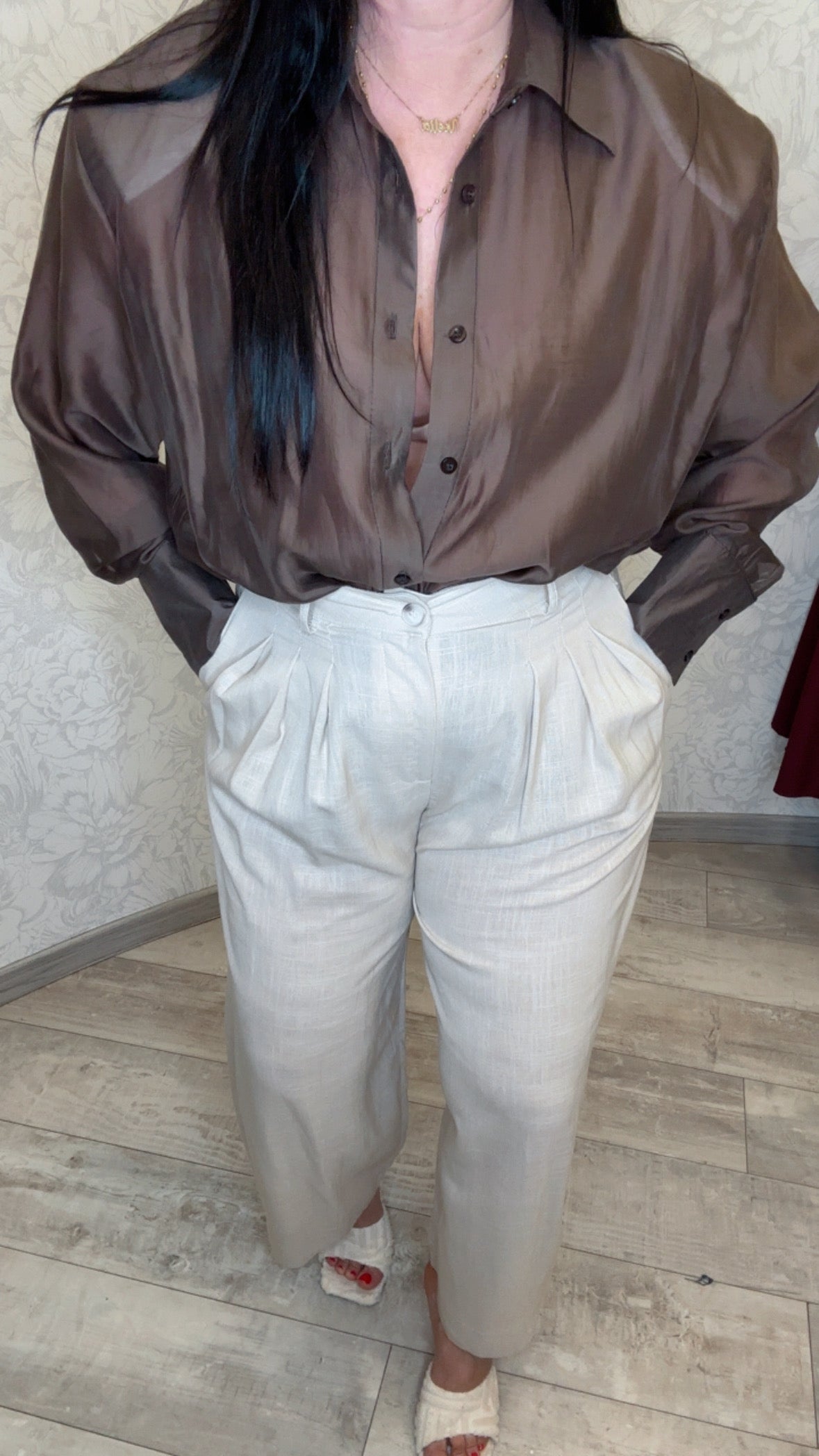 Pantalone IN LINO
