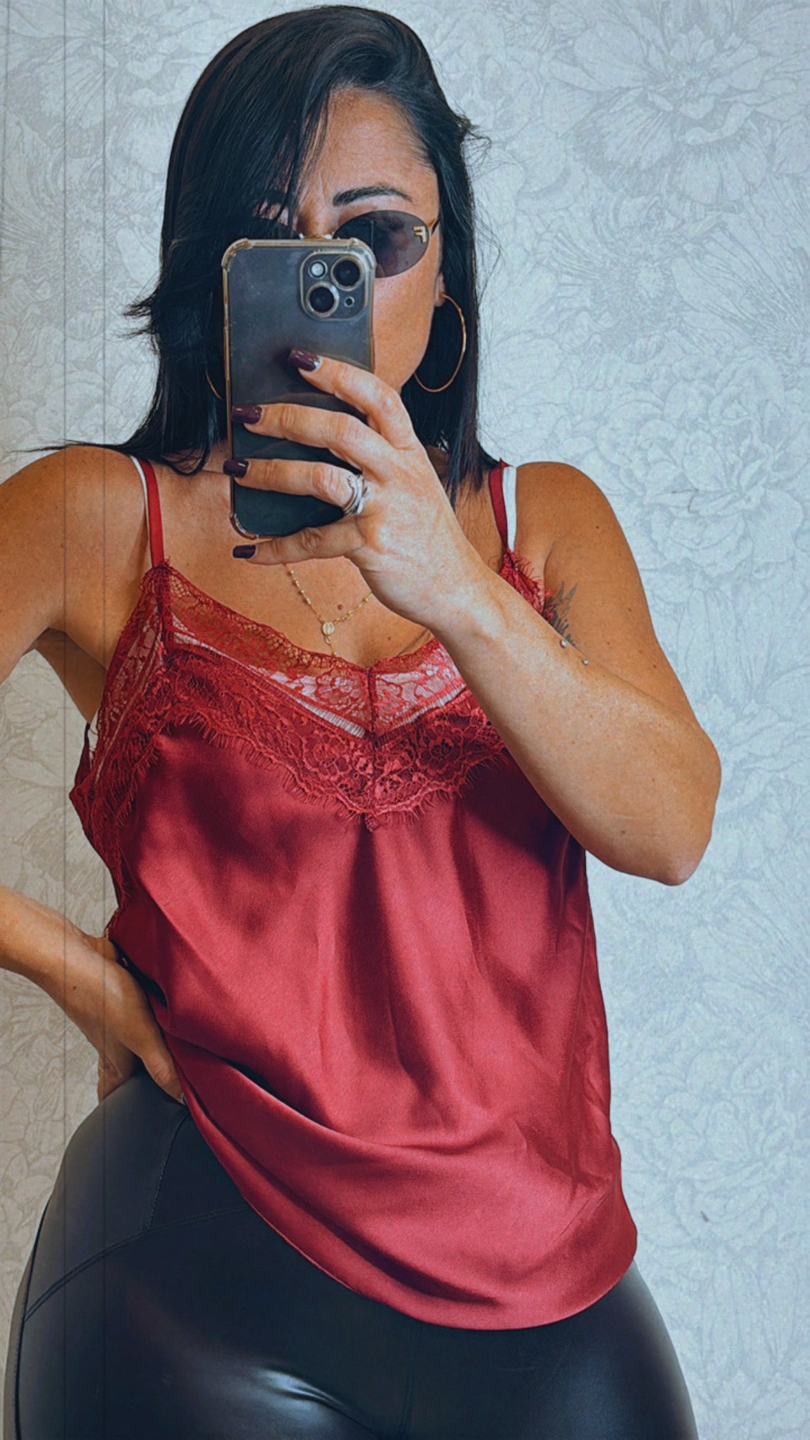 Canotta in PIZZO in vari colori