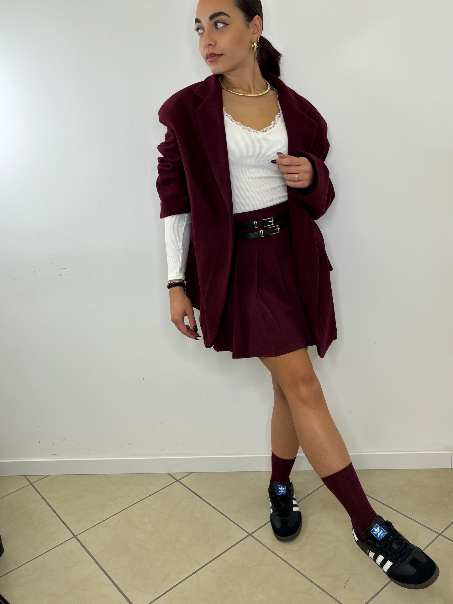 Blazer Coat bourgogne