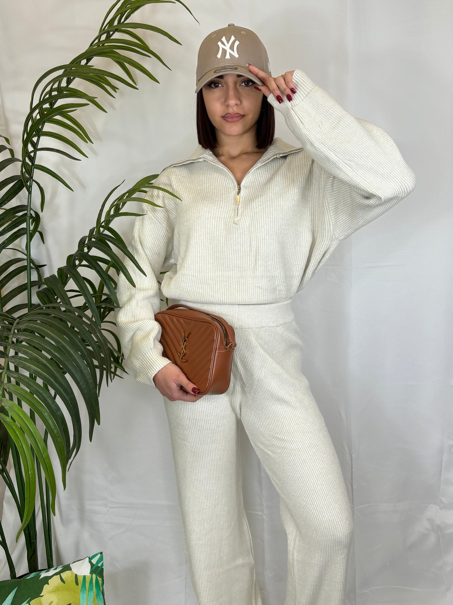 Coordinato in lana vari colori