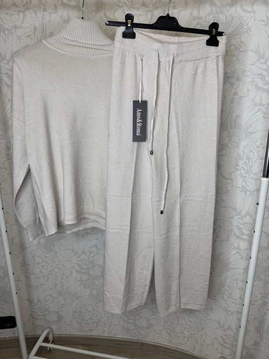 Coordinato BRILLO lana in vari colori