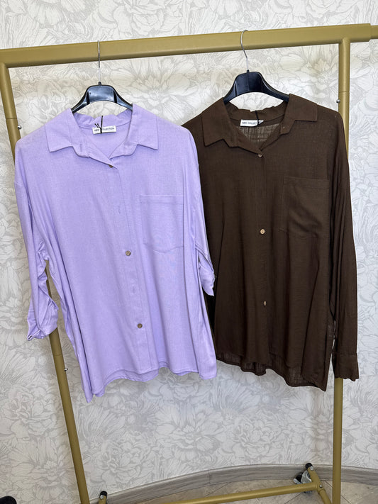 Camicia in LINO in vari colori