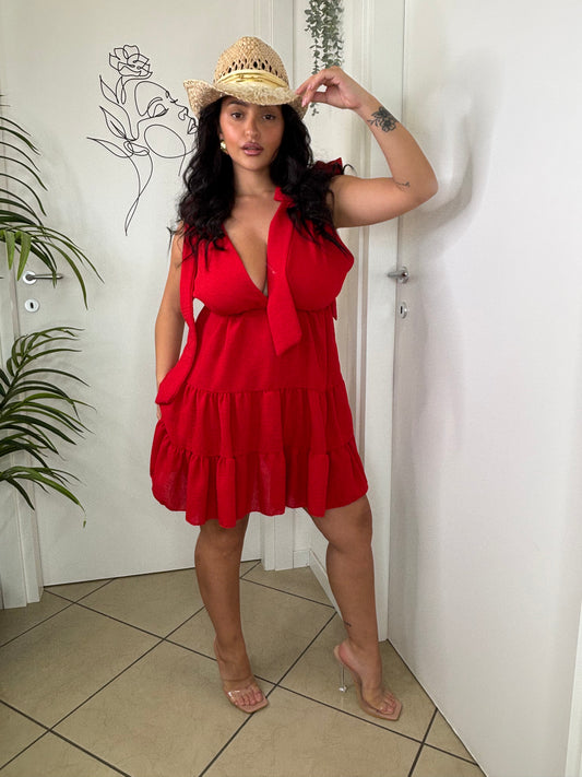 Abito Fiocco rosso