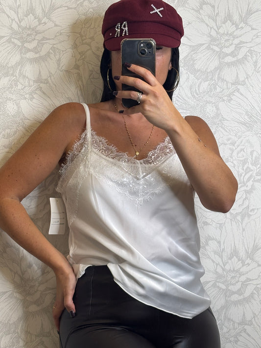 Canotta in PIZZO in vari colori