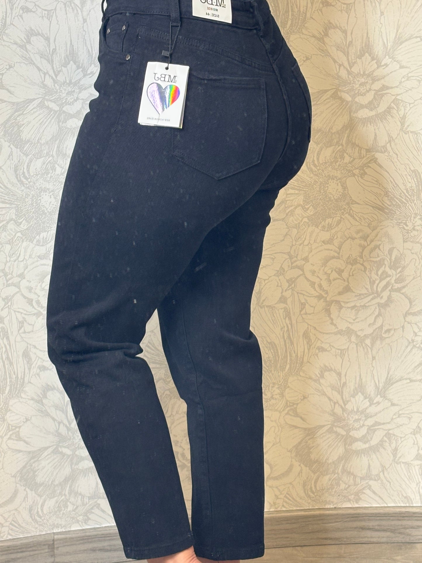 Jeans TOTAL BLACK in varie taglie