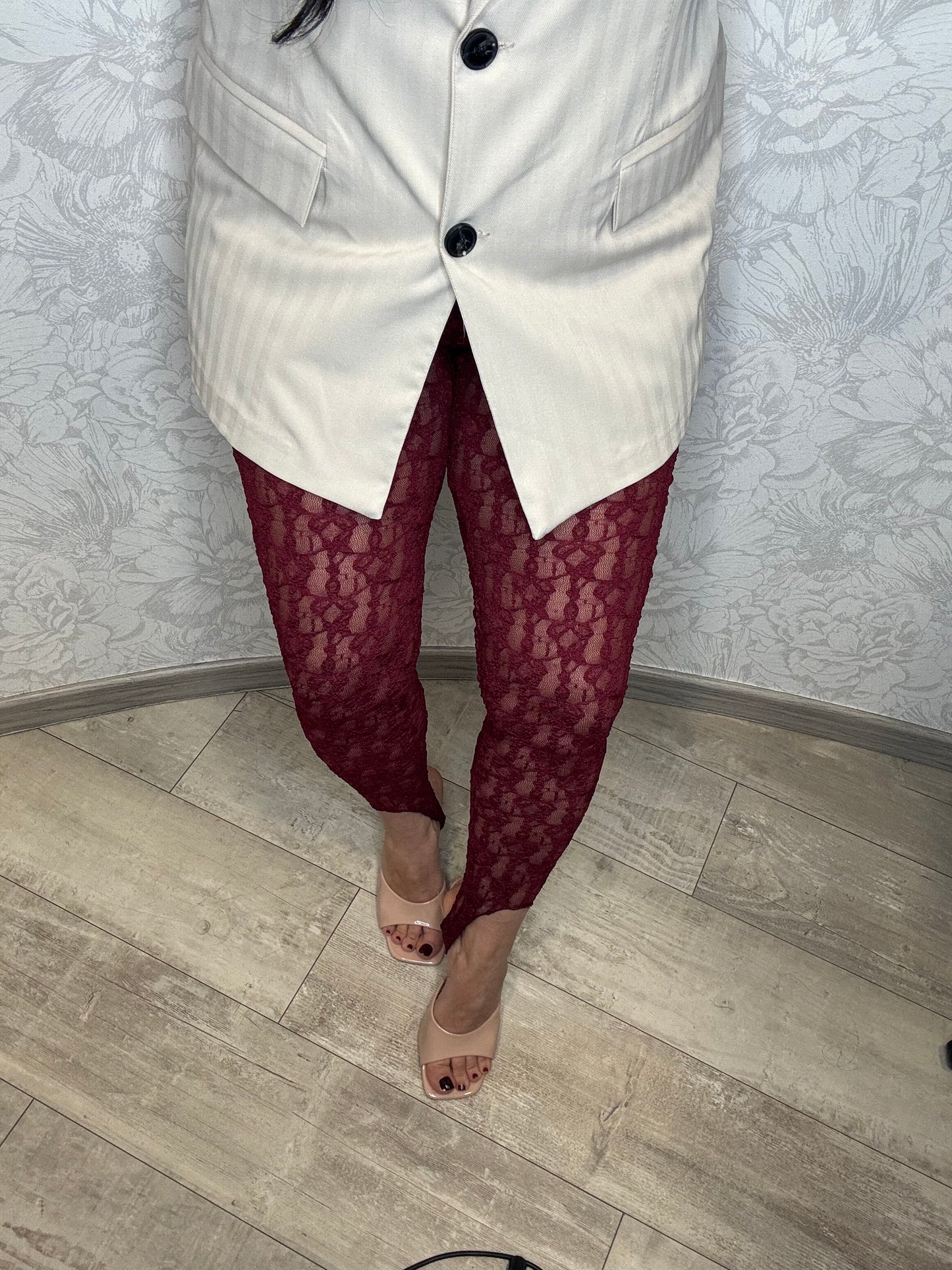 Leggings in Pizzo in vari colori
