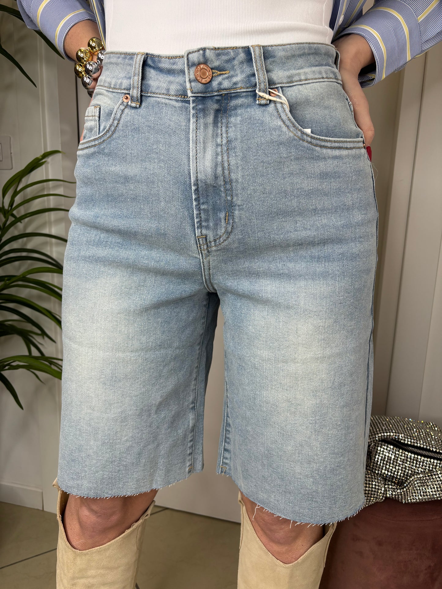 Bermuda jeans SABBIATO