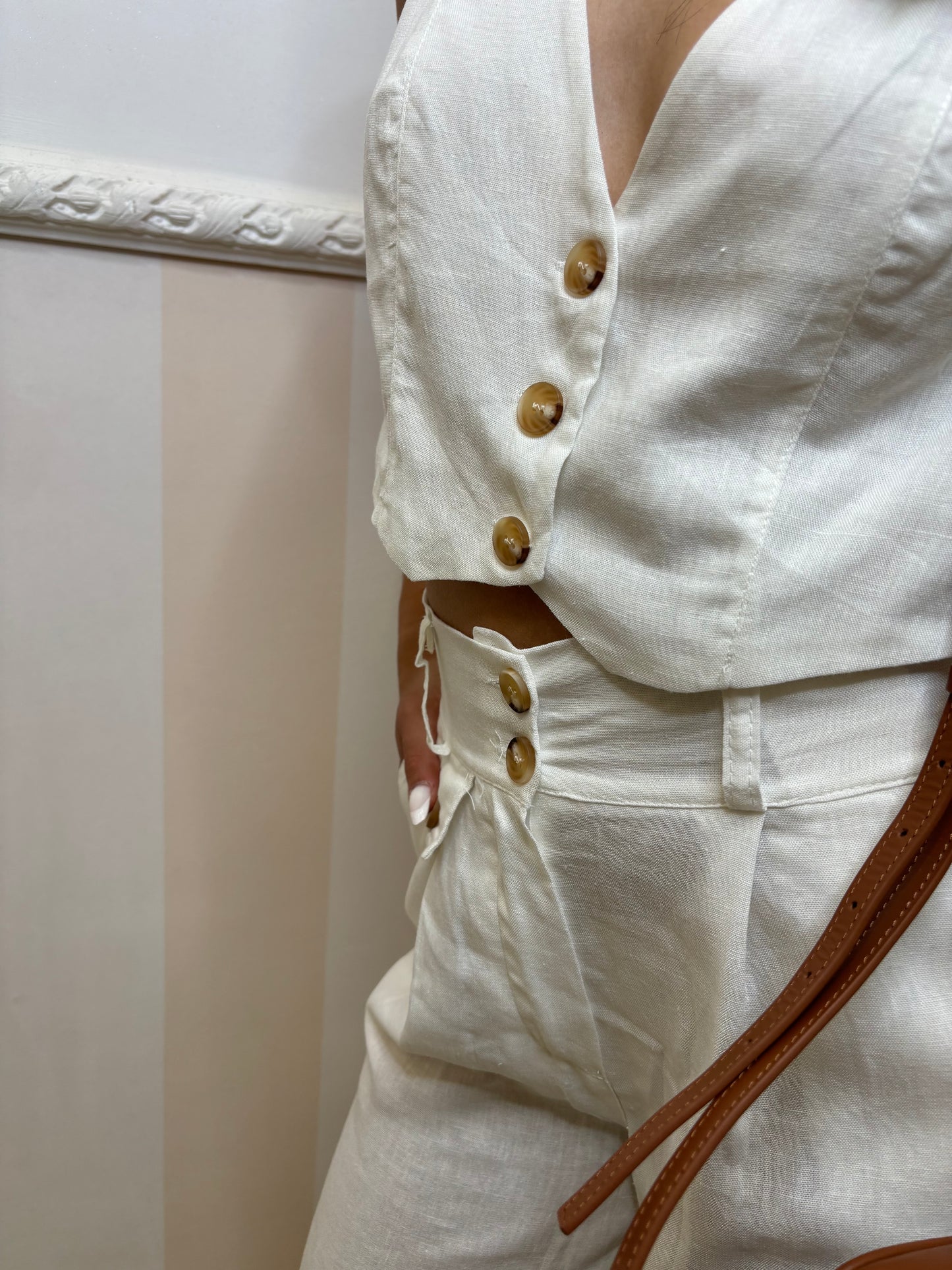 Coordinato Alessia in lino
