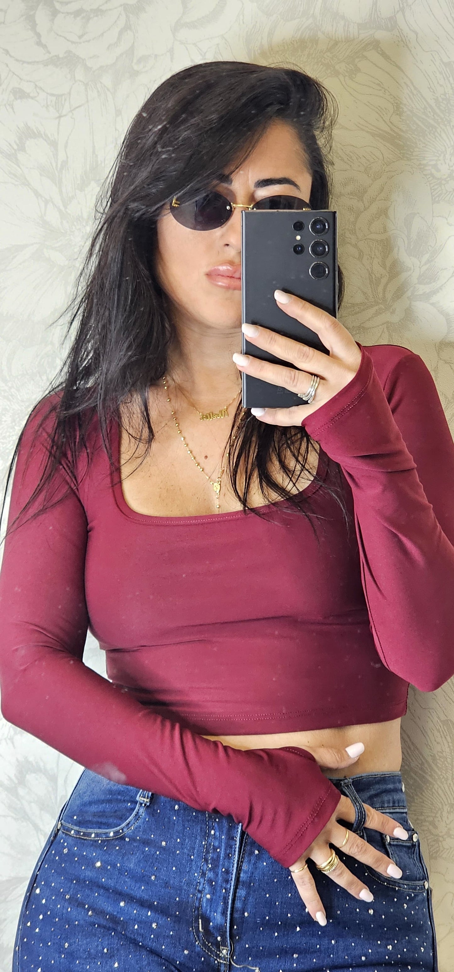 Magliettina CROP in vari colori