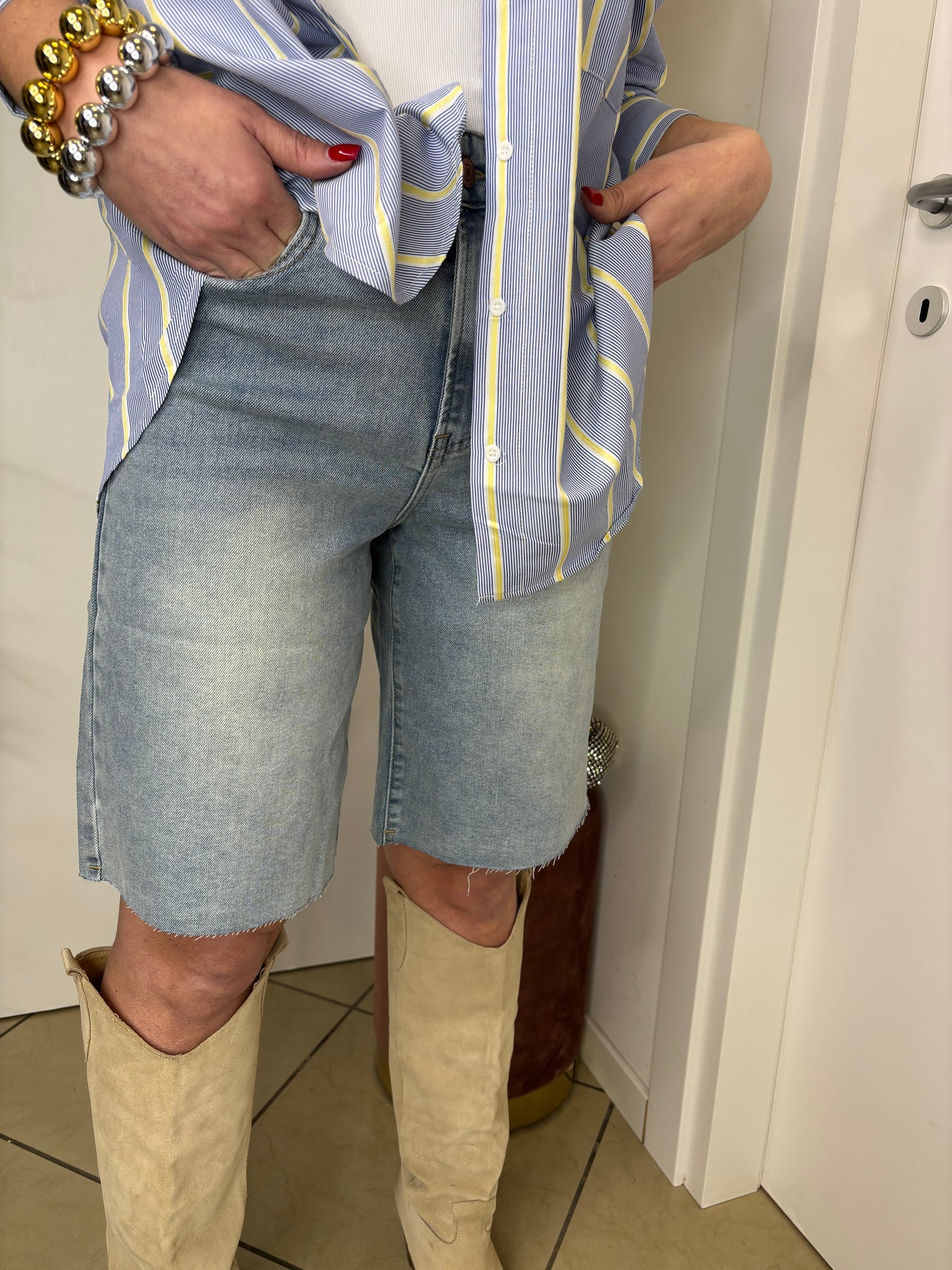 Bermuda jeans SABBIATO