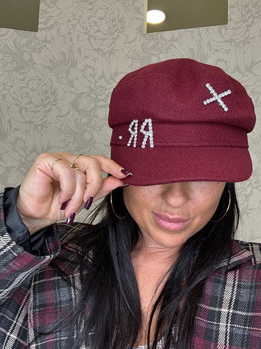 Cappello BASCO bordeoux