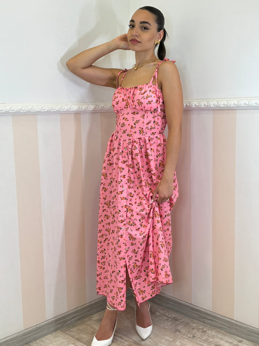 Vestito Positano rosa