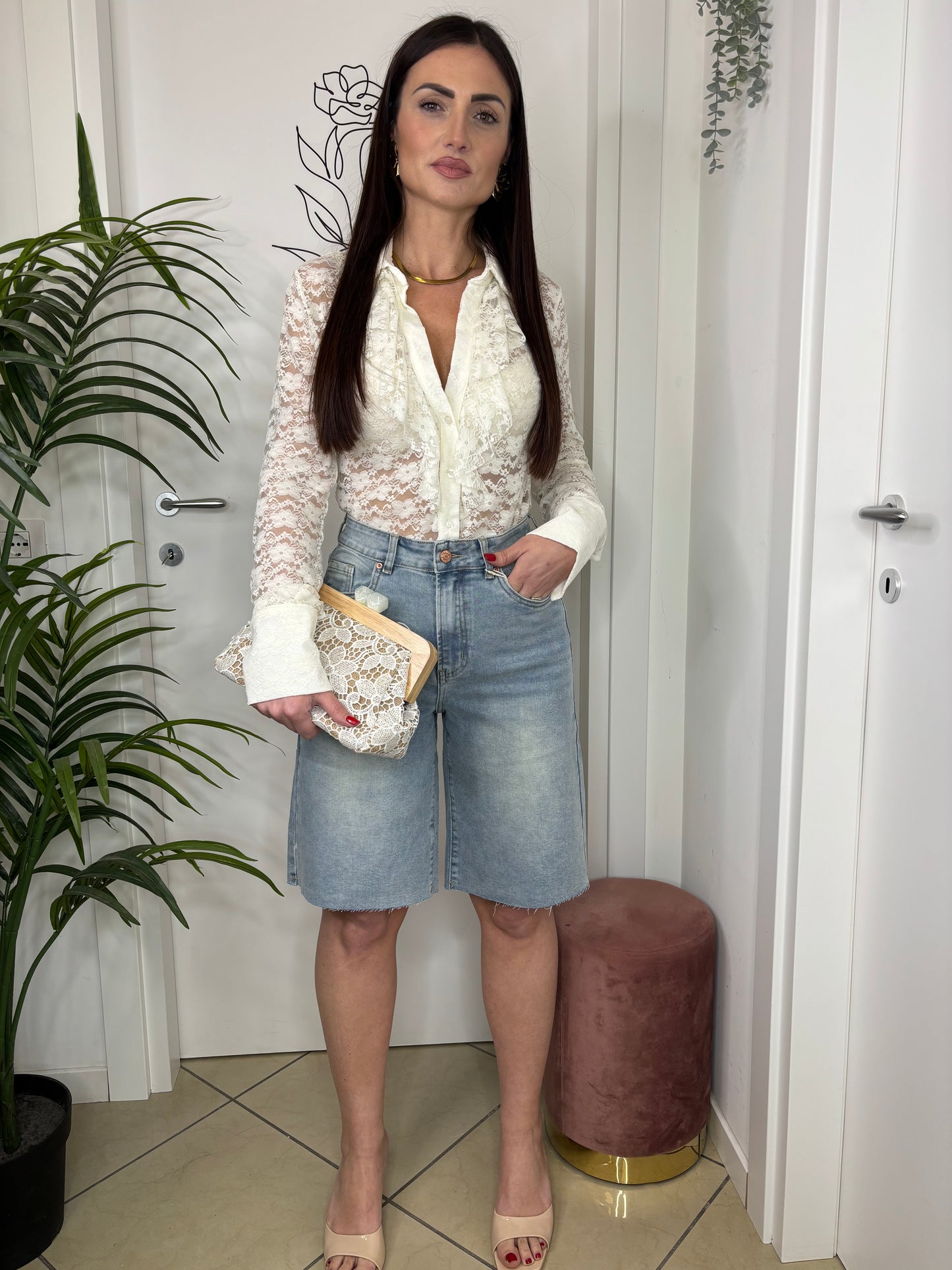 Bermuda jeans SABBIATO