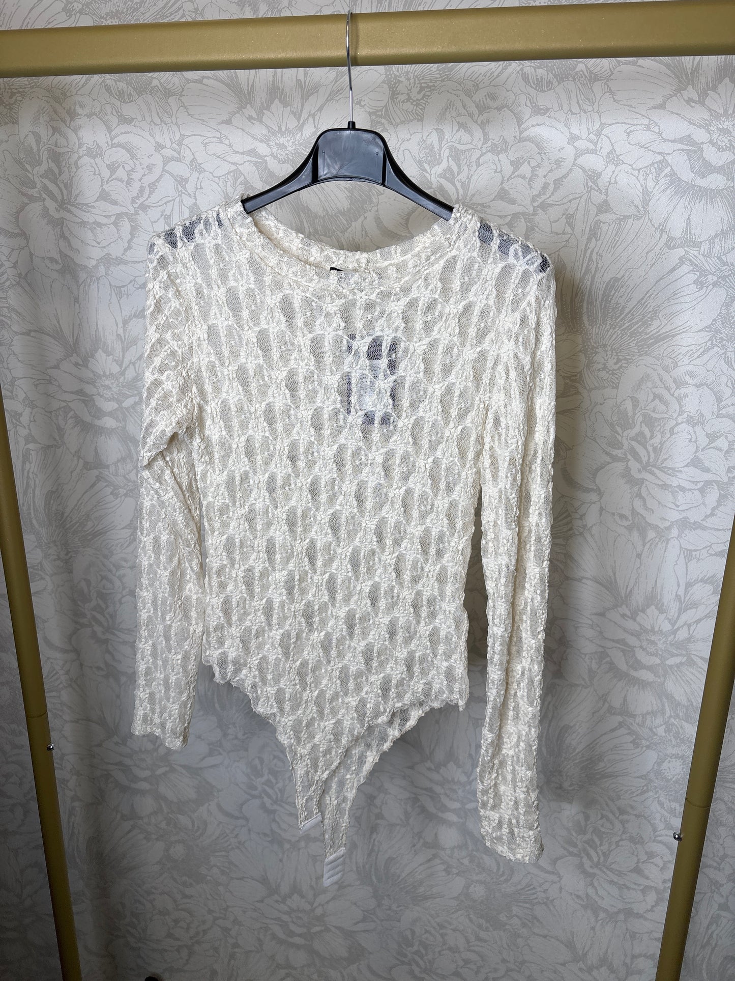 Body  collo pulito PIZZO in vari colori