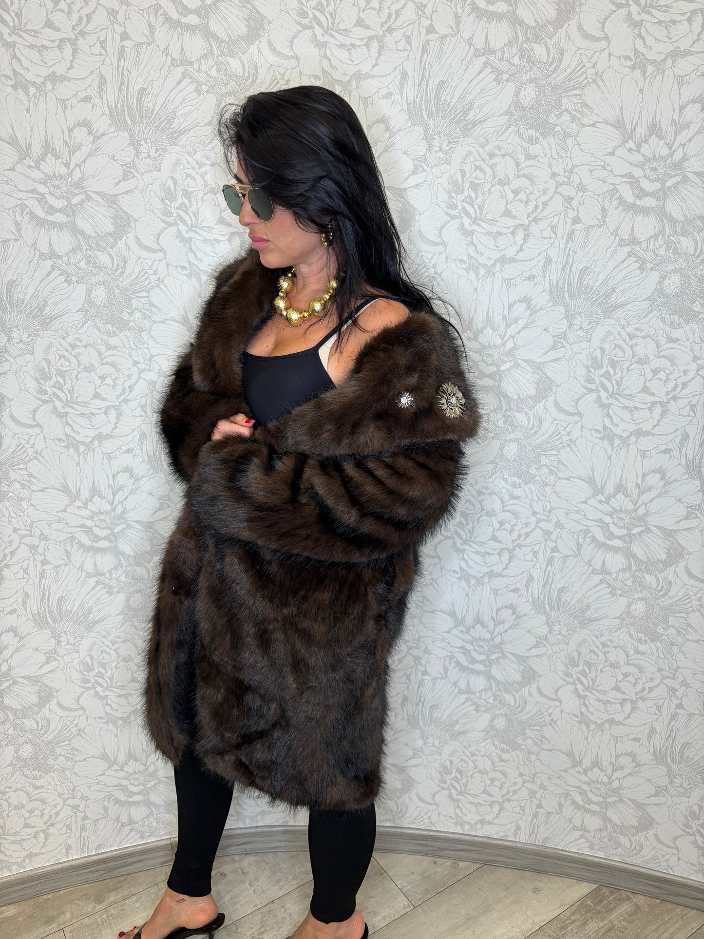 Pelliccia ECOFUR lunga