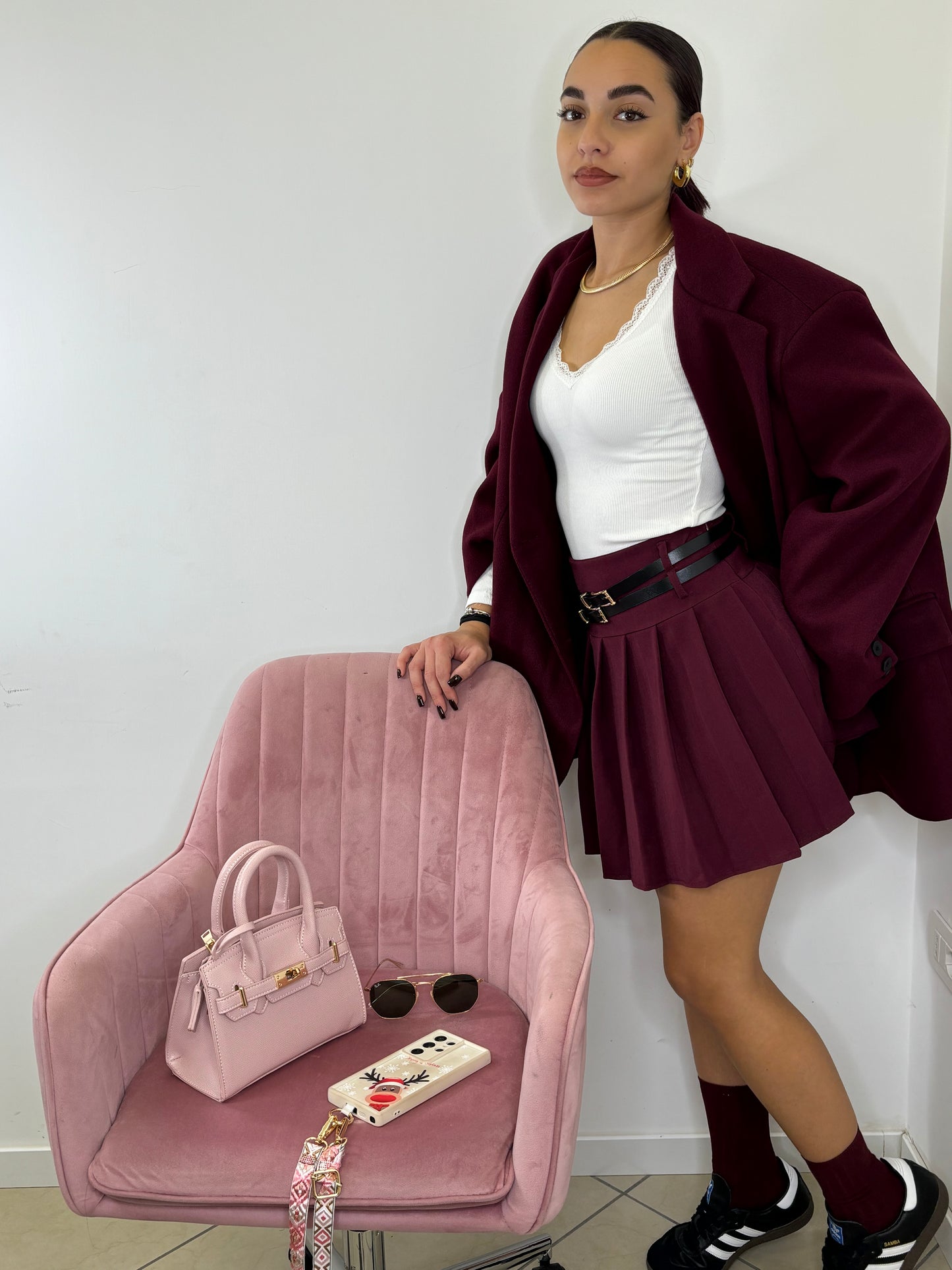 Blazer Coat bourgogne