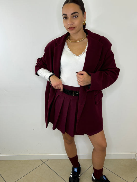Blazer Coat bourgogne