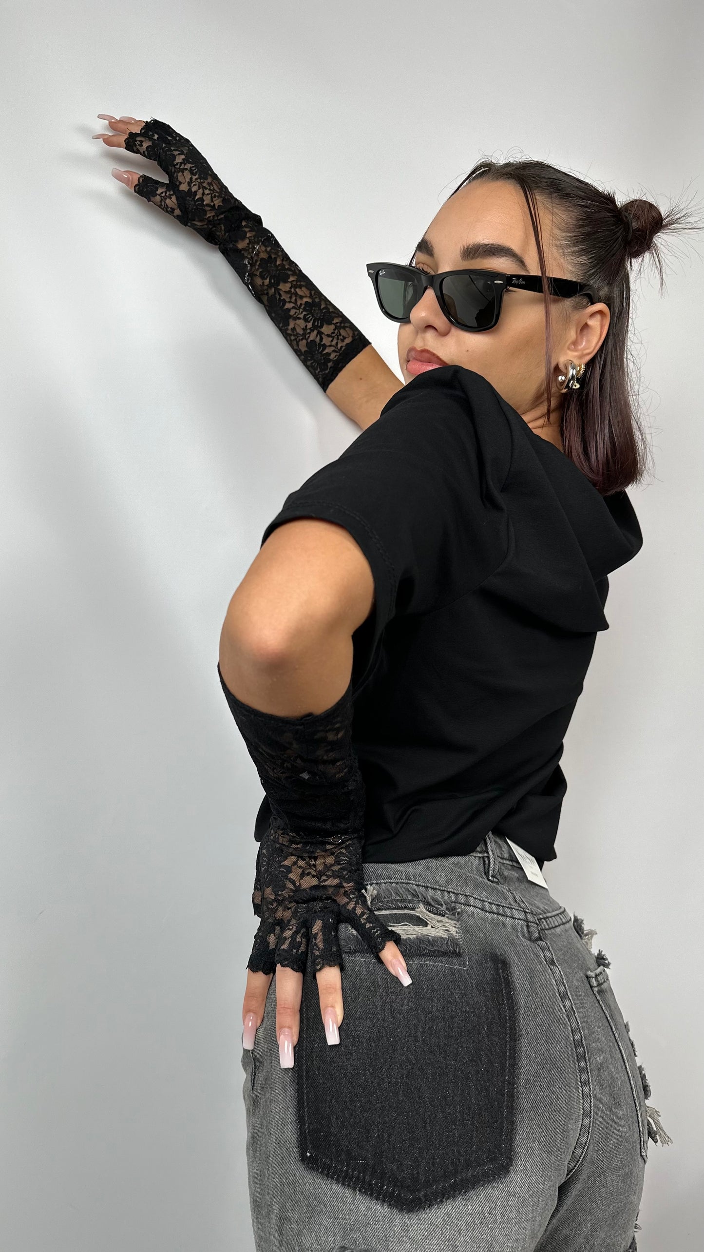 Guanti pizzo